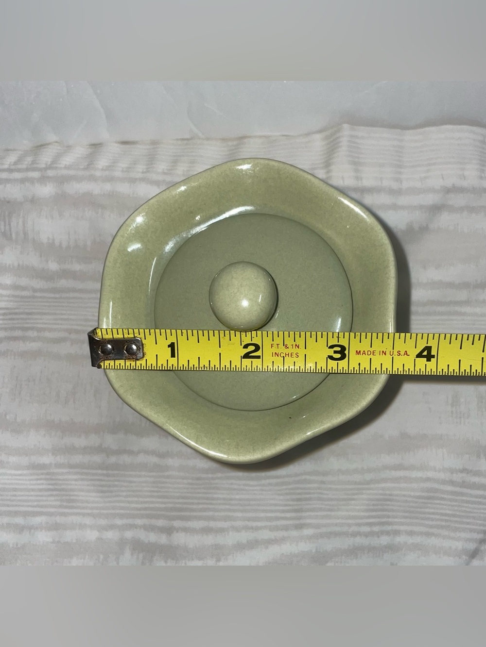 Vintage Candied Pears Scented Candle in Ceramic Holder 2003 - Picture 6 of 6